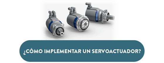 ¿Cómo implementar un servoactuador?